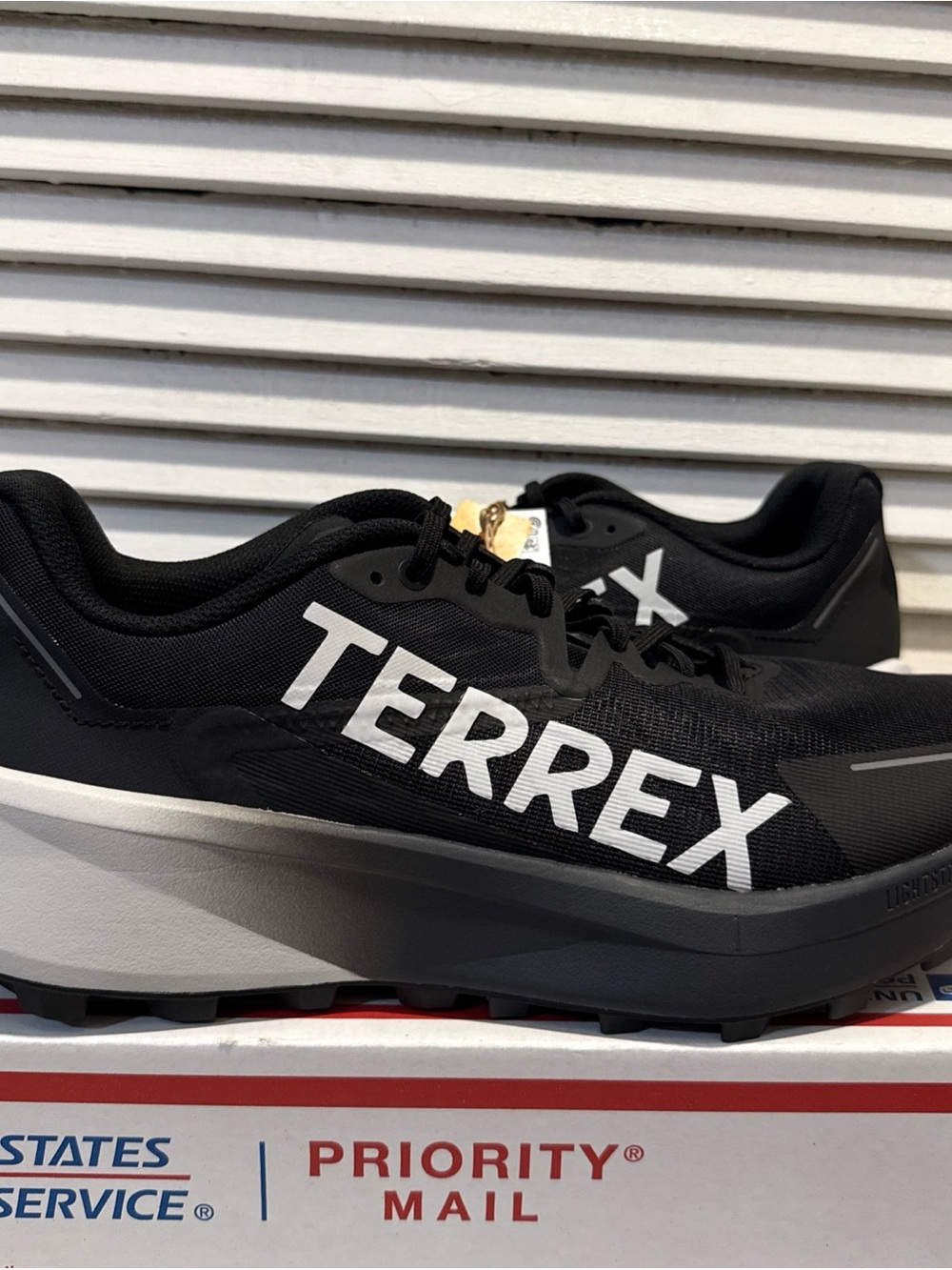 New Adidas Terrex Agravic 3 Trail Running Hiking Shoes Black Mens Size 13 ID0343